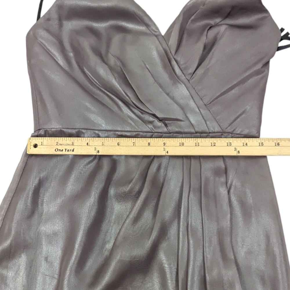 Vera Wang Dress Halter Dress NEW Womens 8 Lilac Special Occasion Cocktail Party - Picture 10 of 15